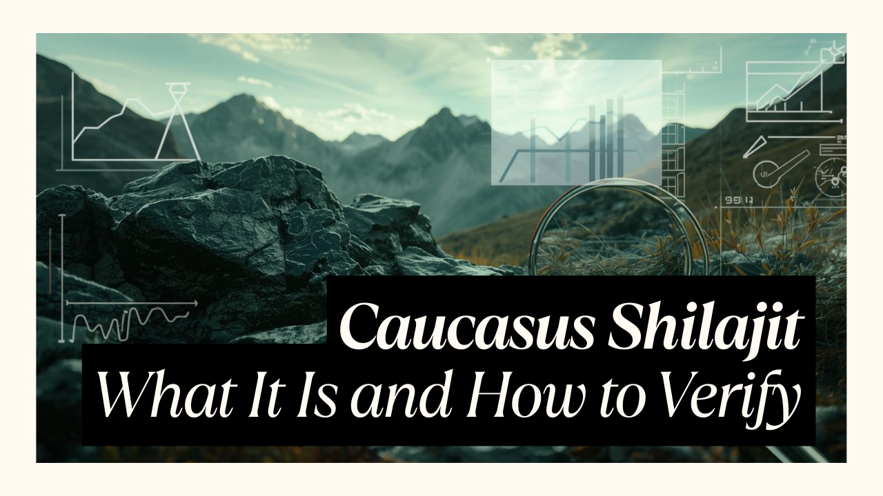 Caucasus Shilajit (Mumijo): What It Is, How It Differs, and How to Verify It